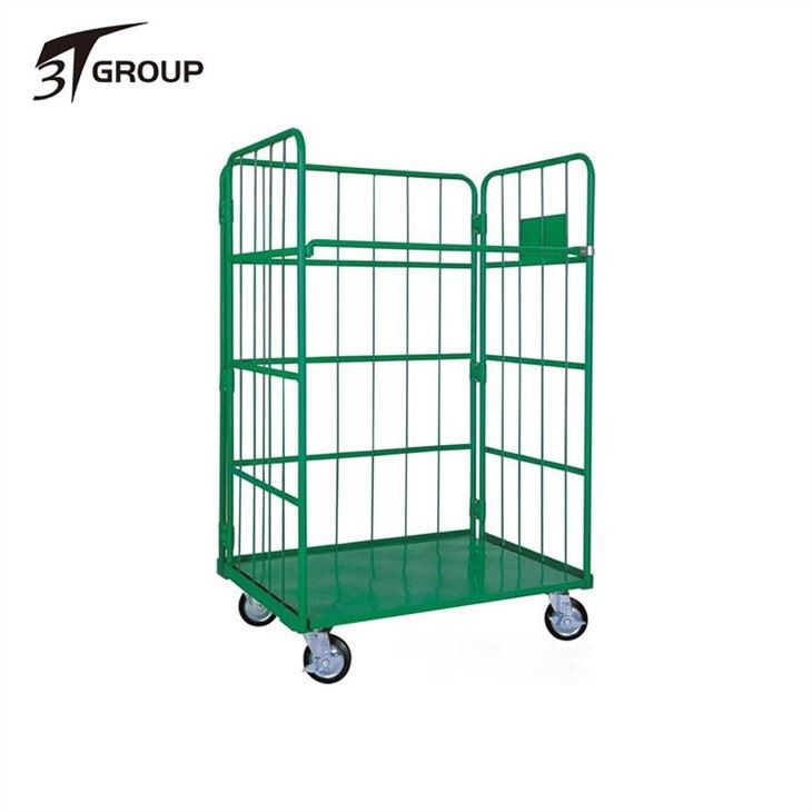 3 Sided Foldable Supermarket Roll Container price