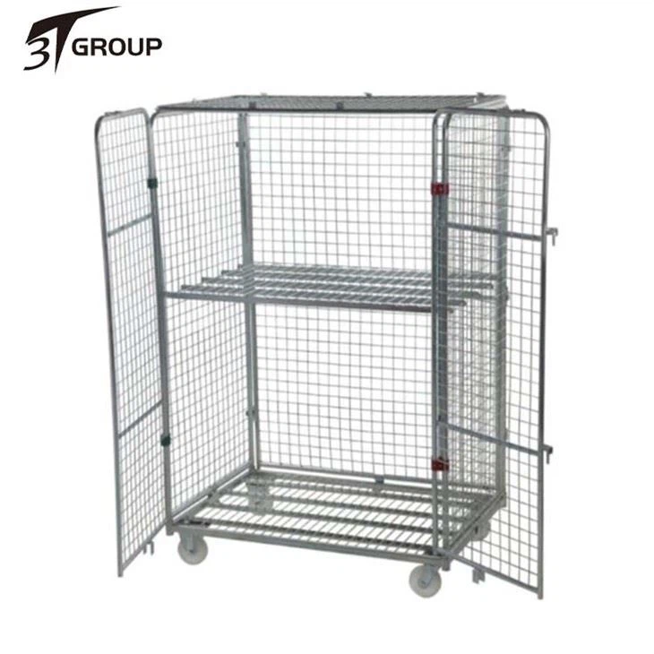 Jumbo 4 Sided Mesh Roll Cage factory