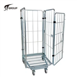 4-seitig stapelbarer Rollcontainer