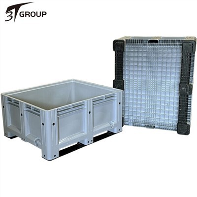 Rackable industrielle Palettenbox aus Kunststoff